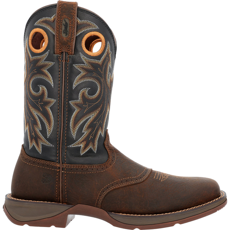 tobacco western Clayton Cowboy Boots - Square Toe (E944) 9 US while the leather lining ensures breathability Oeste - Tobacco Cowgirl Boots