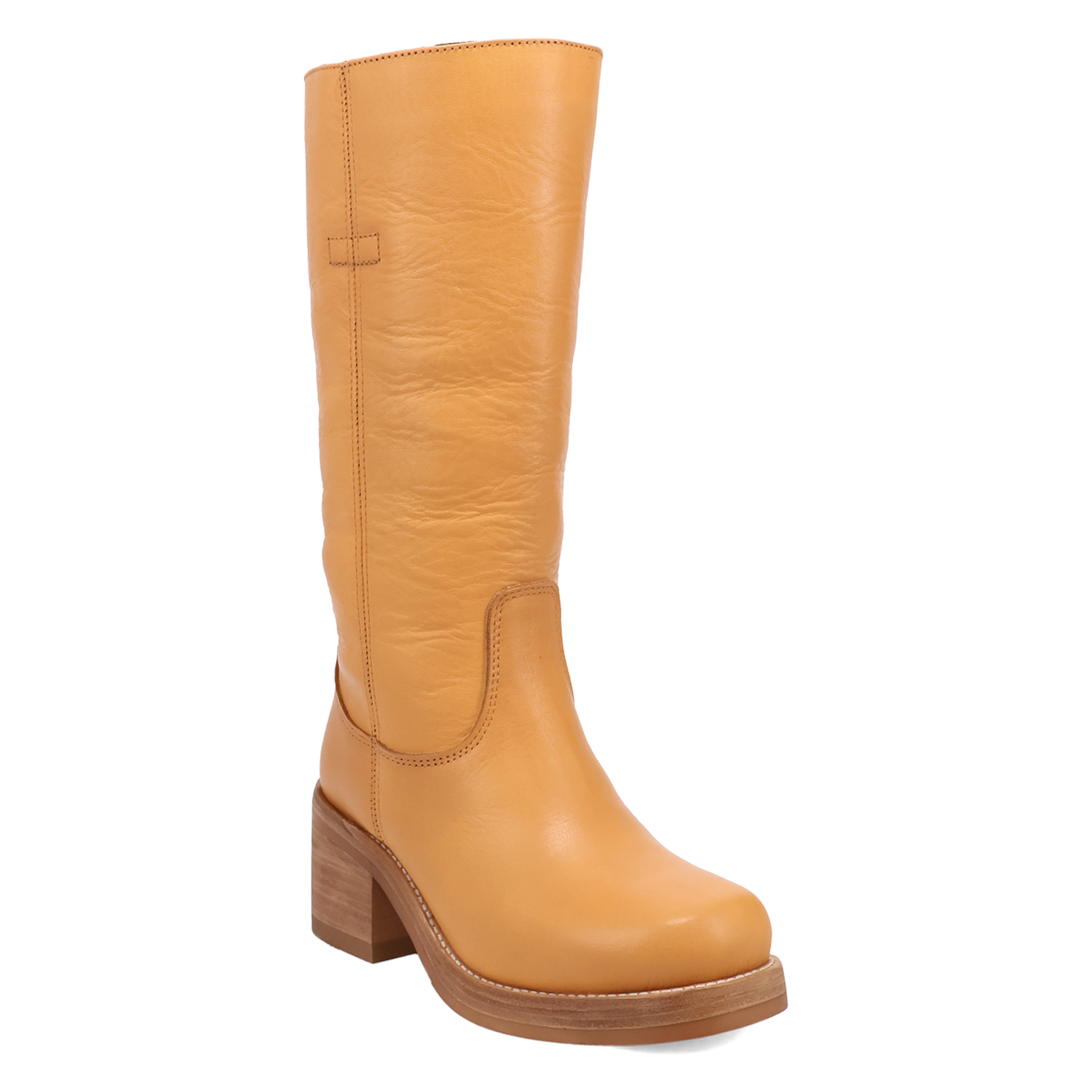 Dingo Plantain Vagabond Women's 12 inch Round Toe Leather Boots DI2287-PLANTAIN