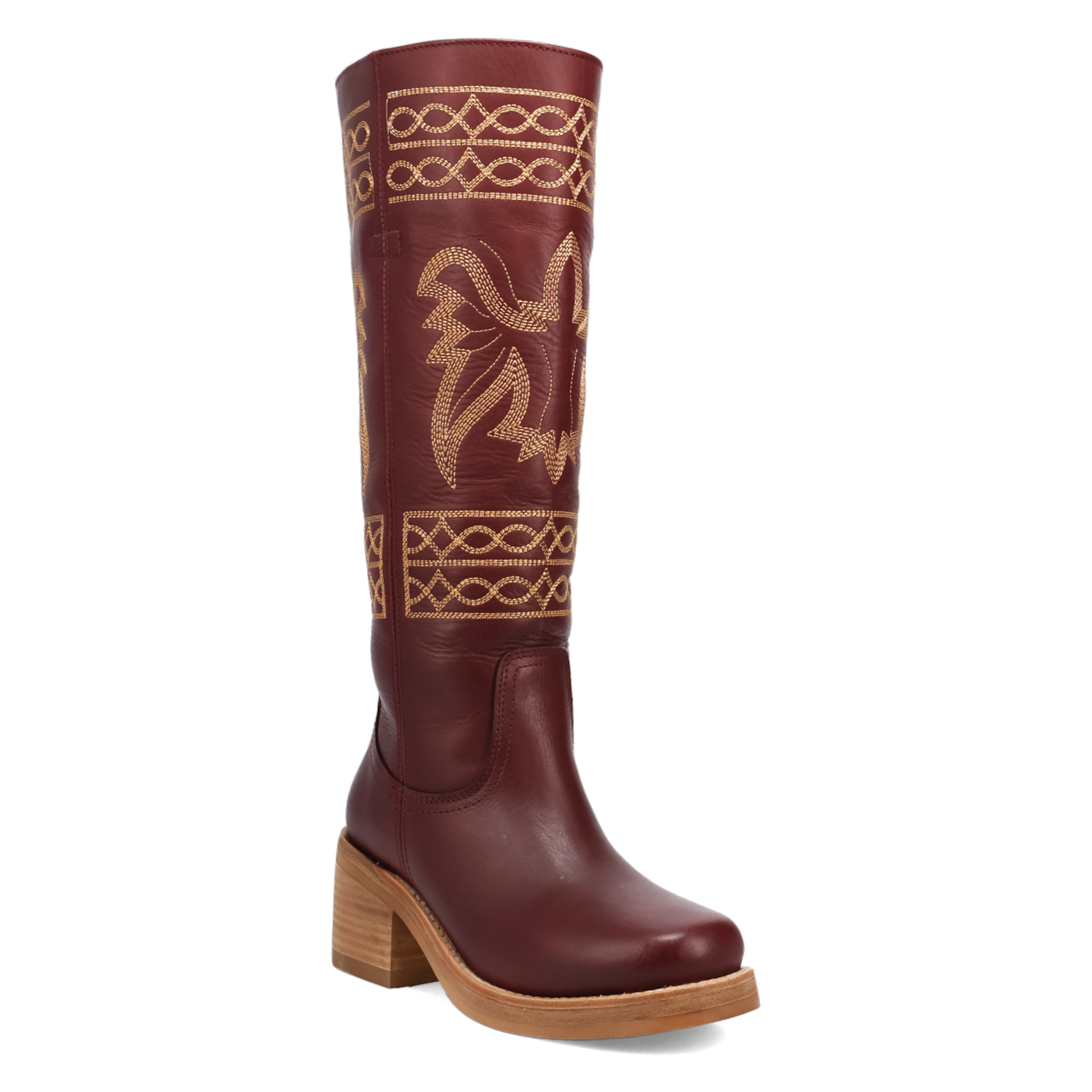 Dingo Merlot Avalon 16 inch Round Toe Women's Boots DI2288-MERLOT