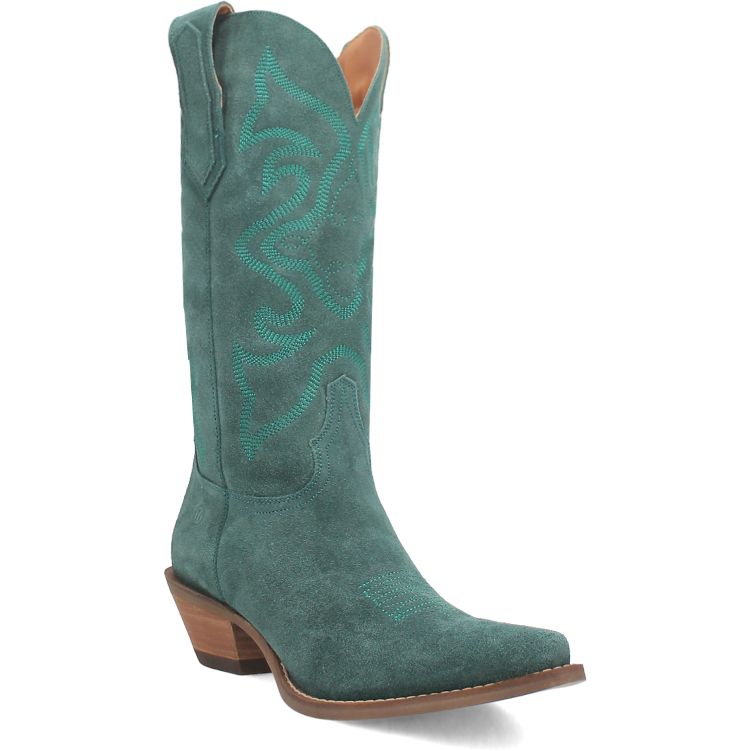 Dingo Green Out West 13 inch Women's Snip Toe Western Boots DI920-GREEN