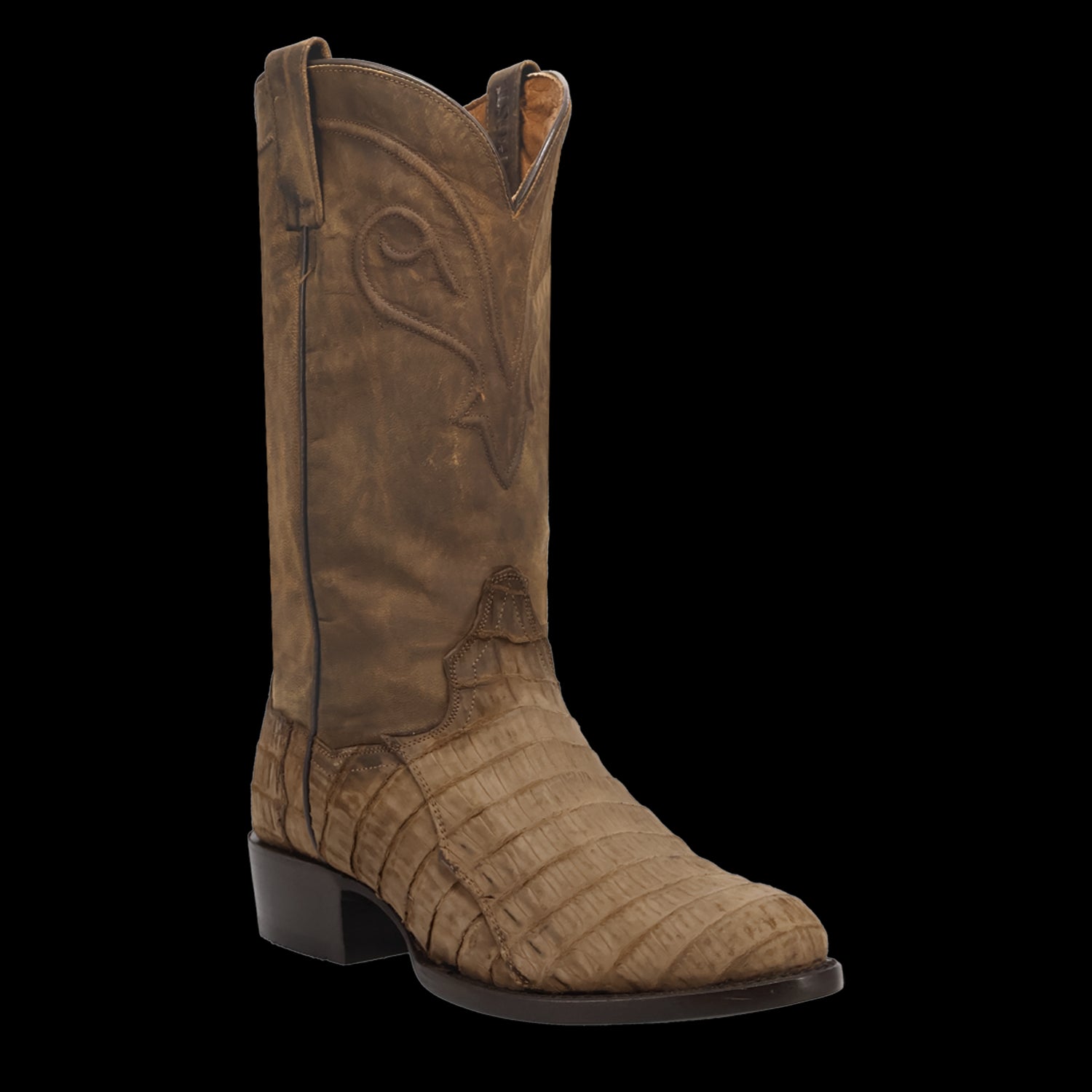 Dan Post Brown Makara Men's Caiman Boots DP7036