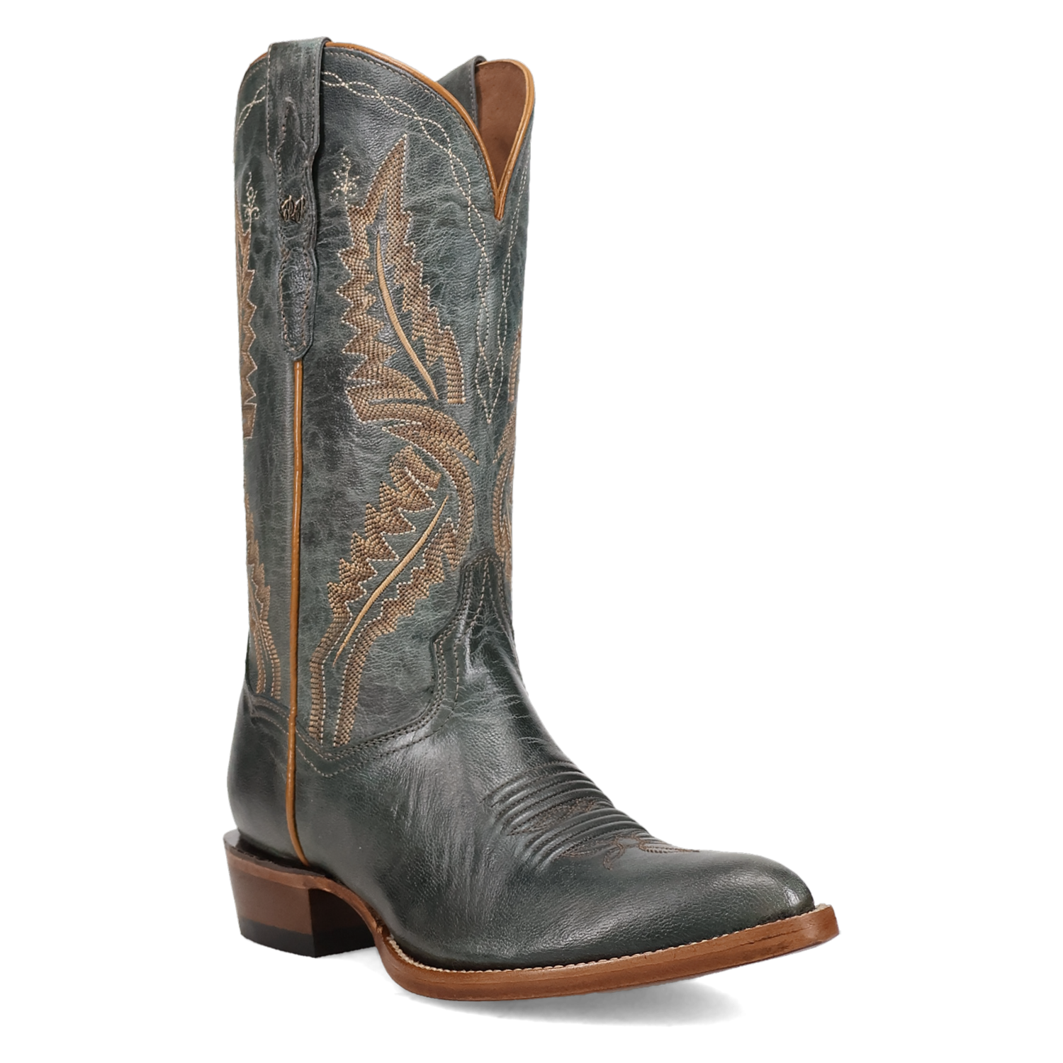 Dan Post Blue/Blue Juni Women's Leather Blue Boots DP7157