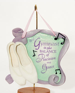 107997  Gymnast Plaque