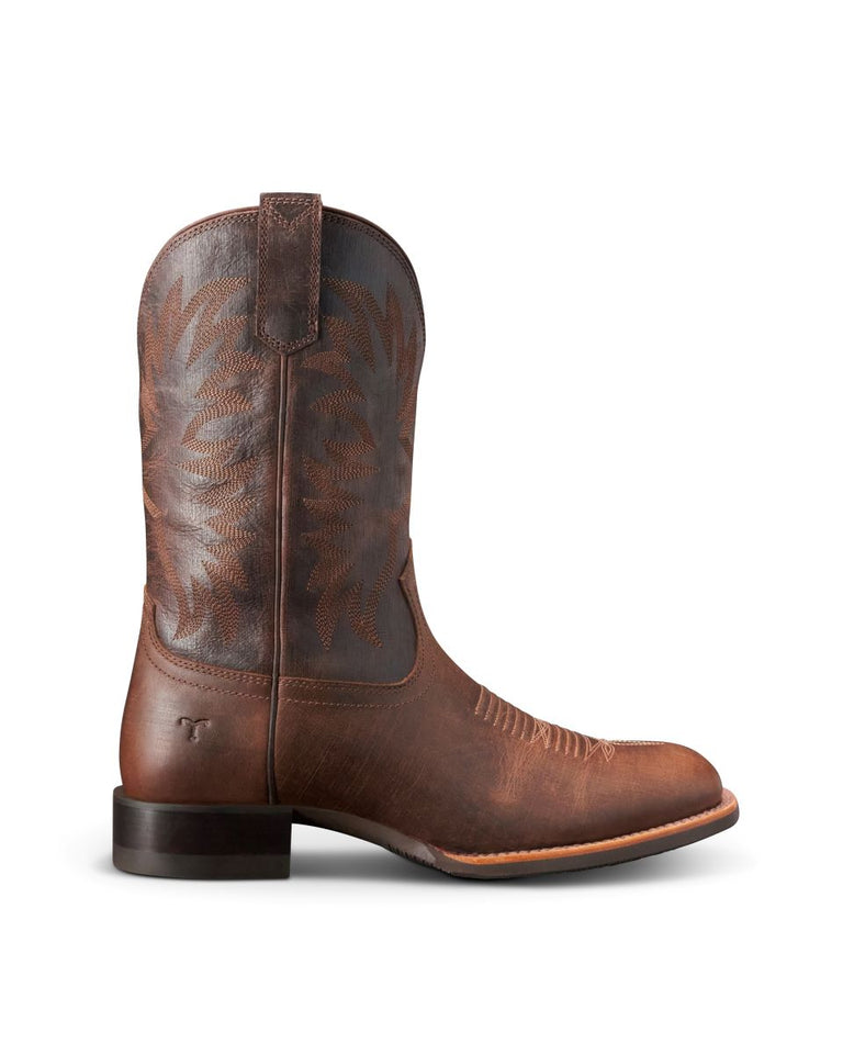 Tecovas Cigar The Dusty Men's 11 Inch Square Toe Cowboy Boots M10089CIG