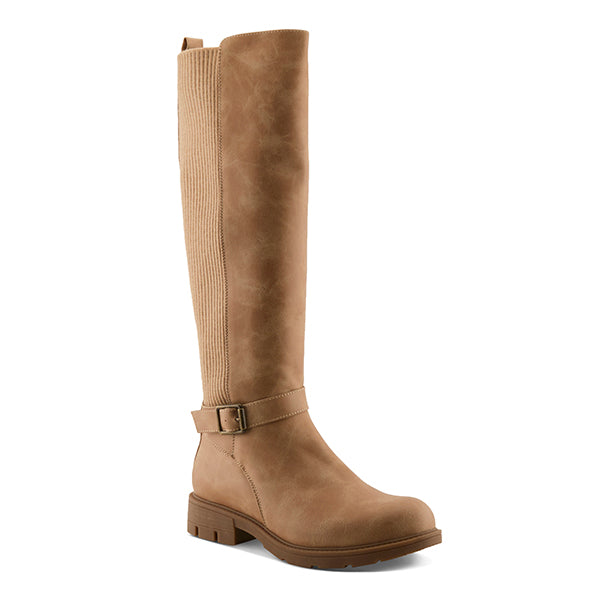 Patrizia by Spring Step Tan Evelinor Women's Tall Boots EVELINOR-TN