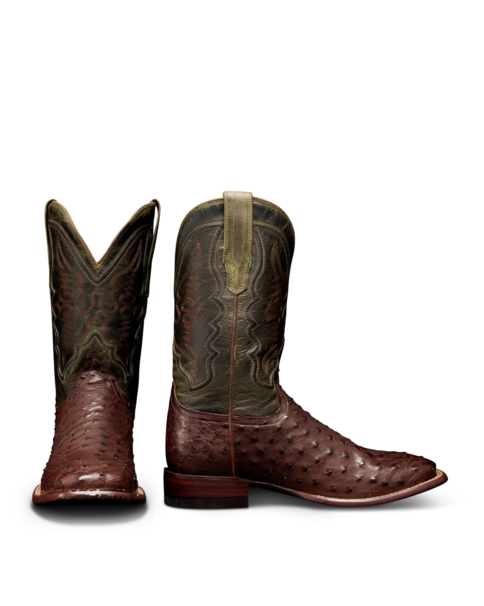 Tecovas Tobacco The Emmitt Men's Broad Square Toe Cowboy Boots M10095TBC