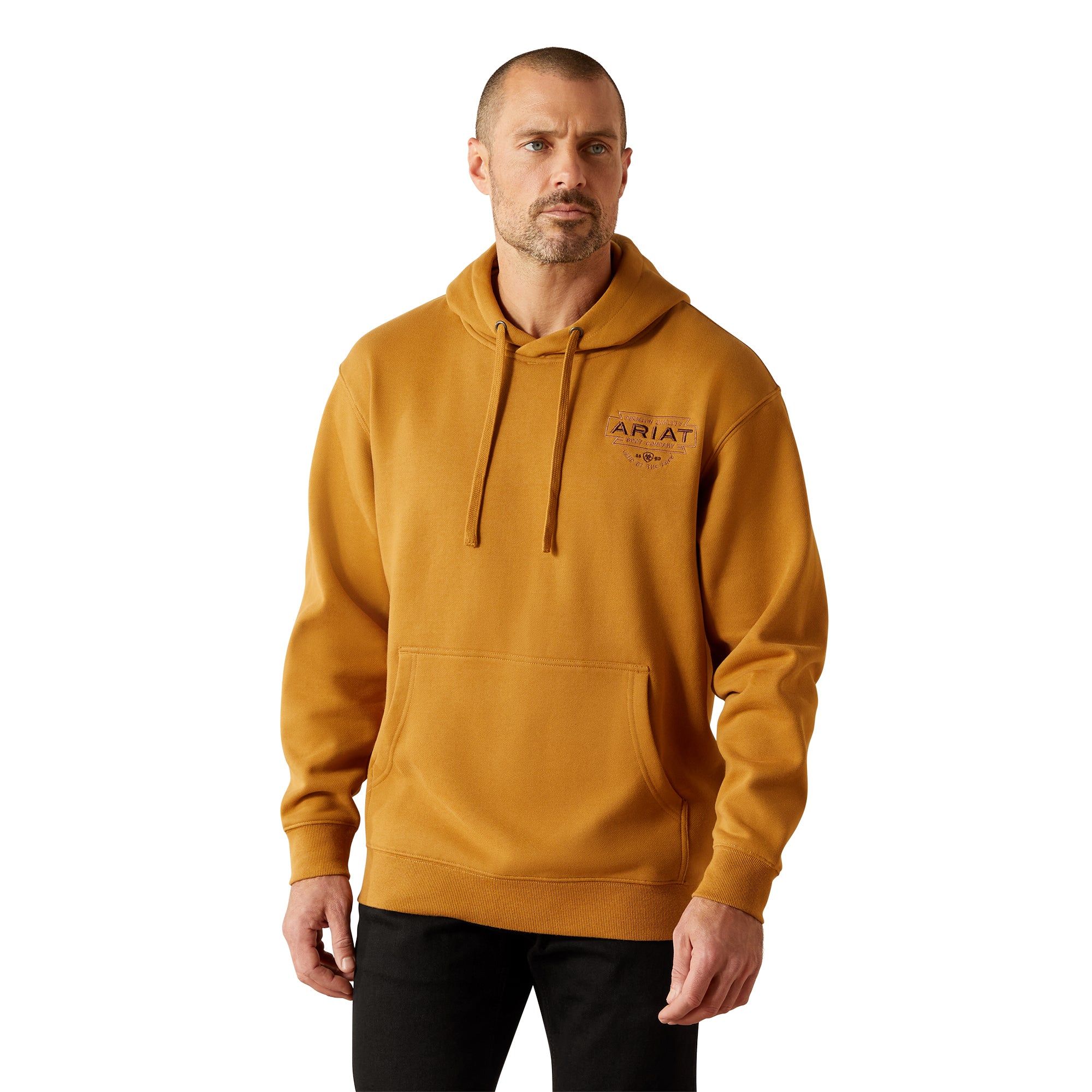 Ariat Bone Brown Southwest Simple Men's Hoodie 10062495
