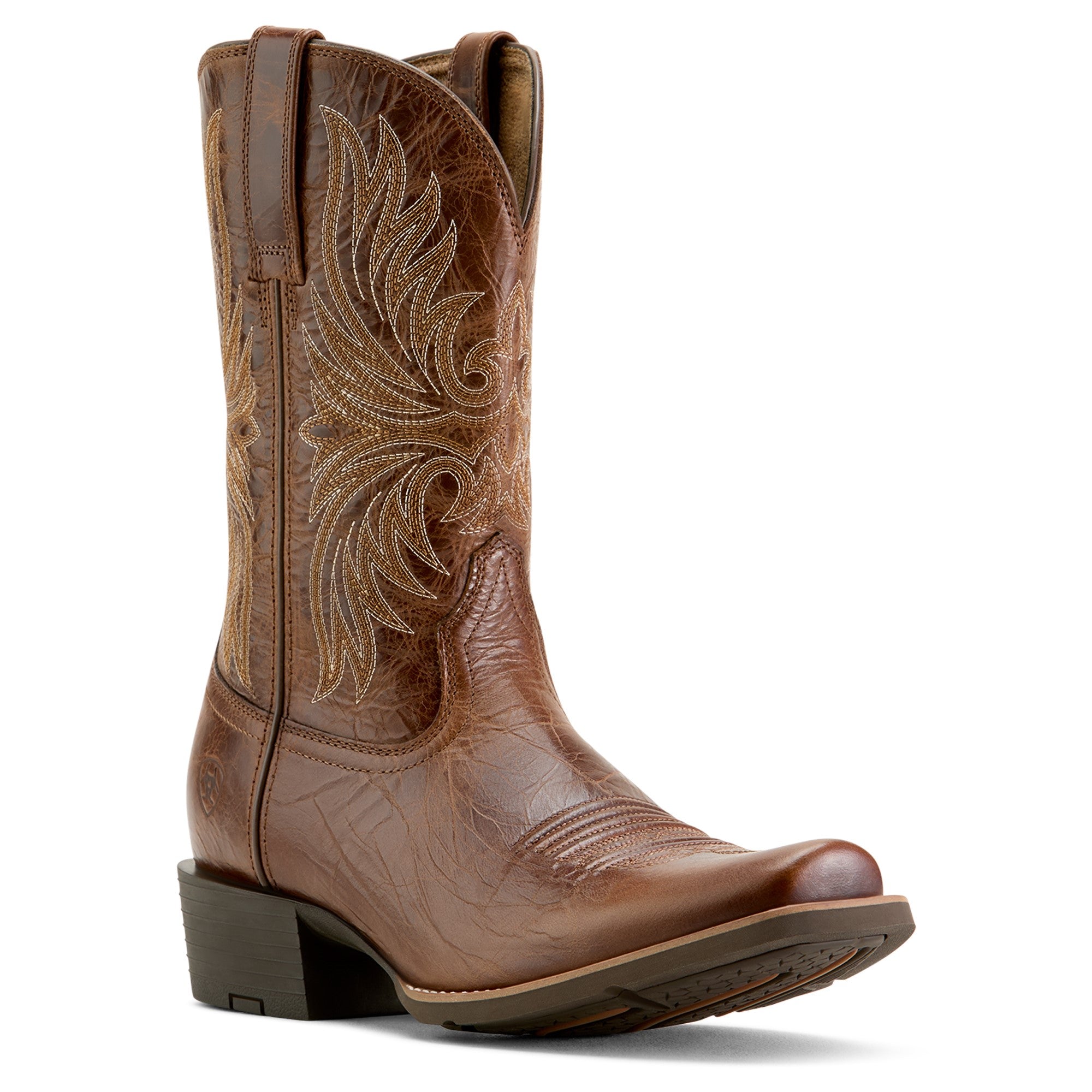 Ariat Dark Tan Sport Narrow Cutter Toe Men's Cowboy Boots 10063959