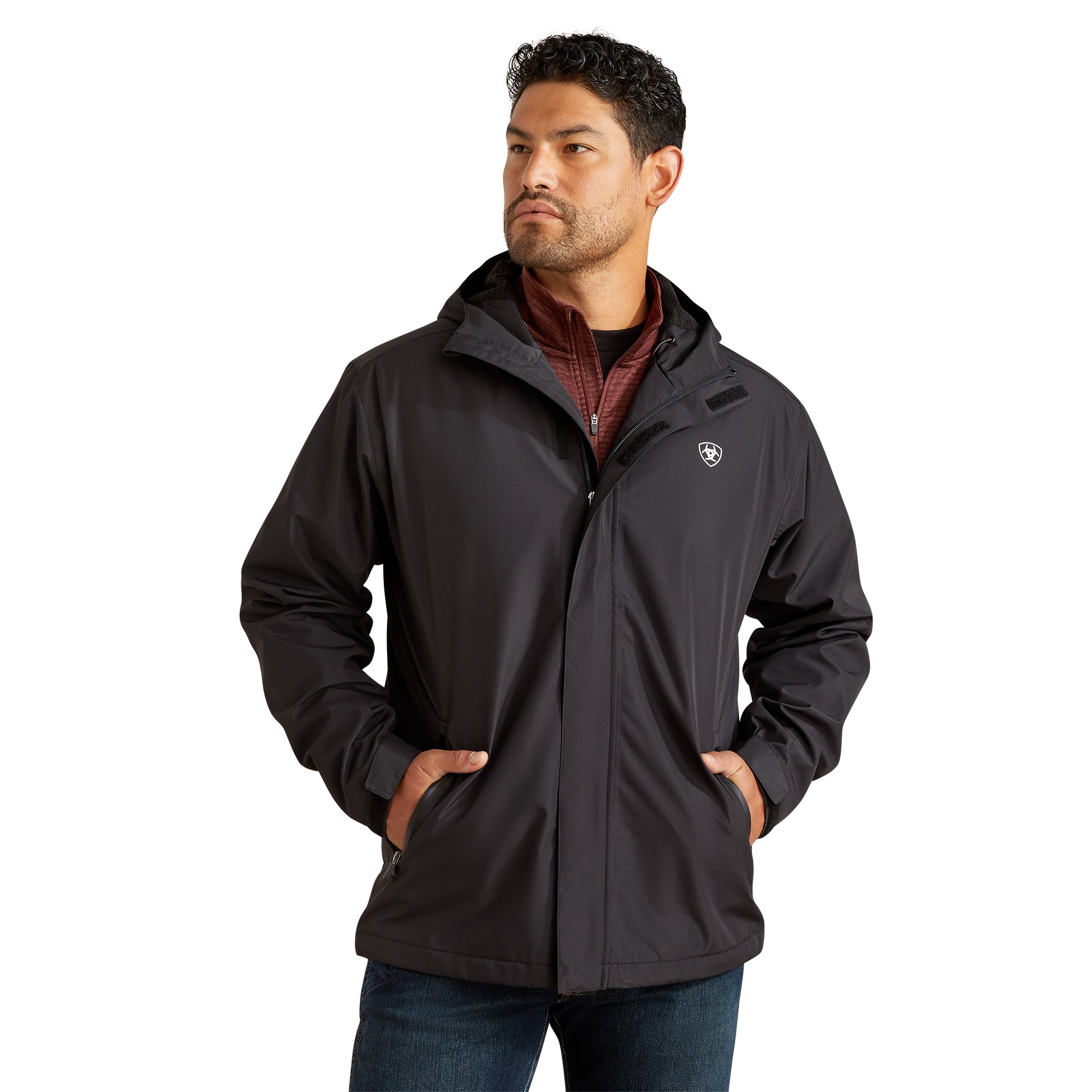 Ariat Black Rebar Stormshell Men's Waterproof Jacket 10062664
