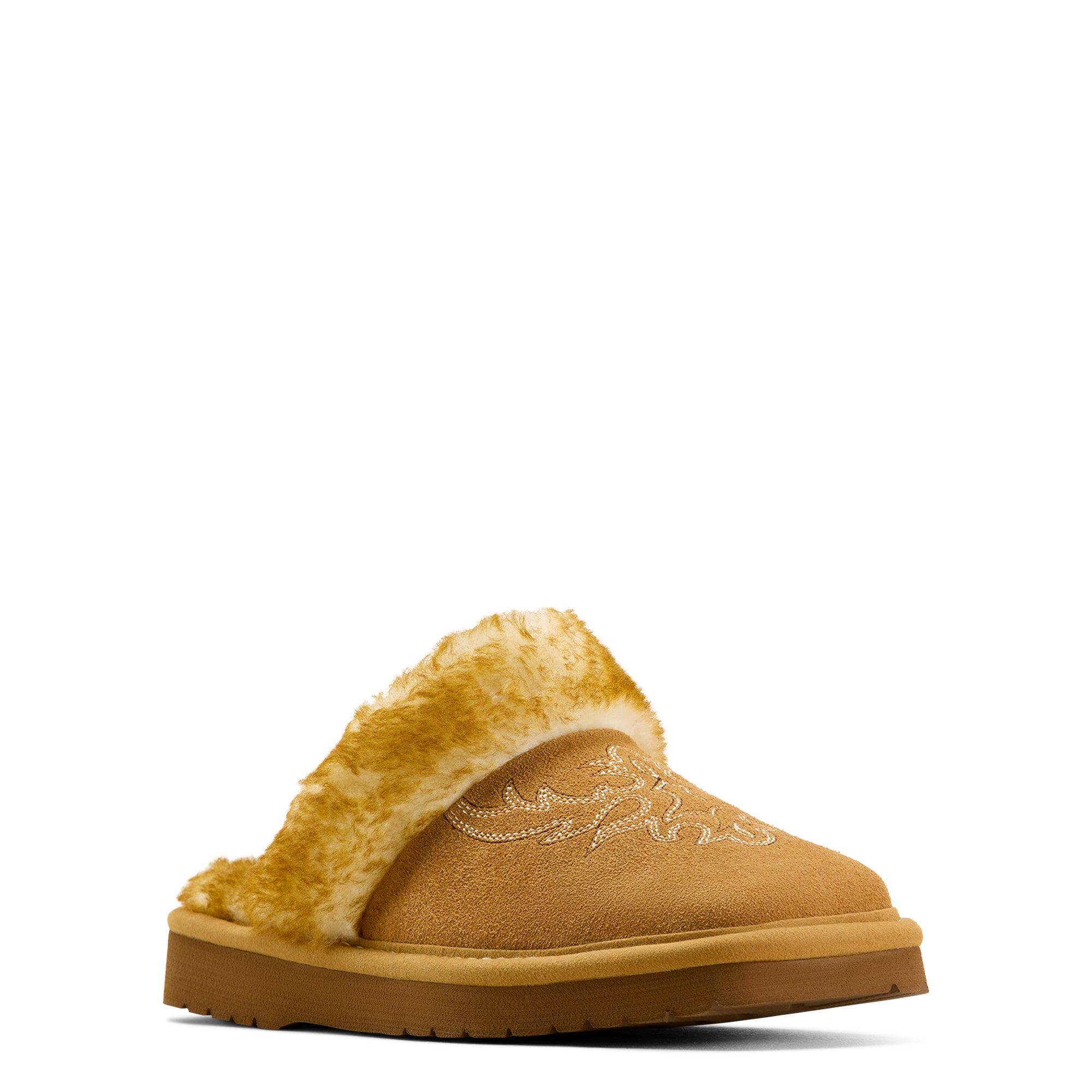 Ariat Jackie Tan Cowgirl Women's Square Toe Slippers 2830-228