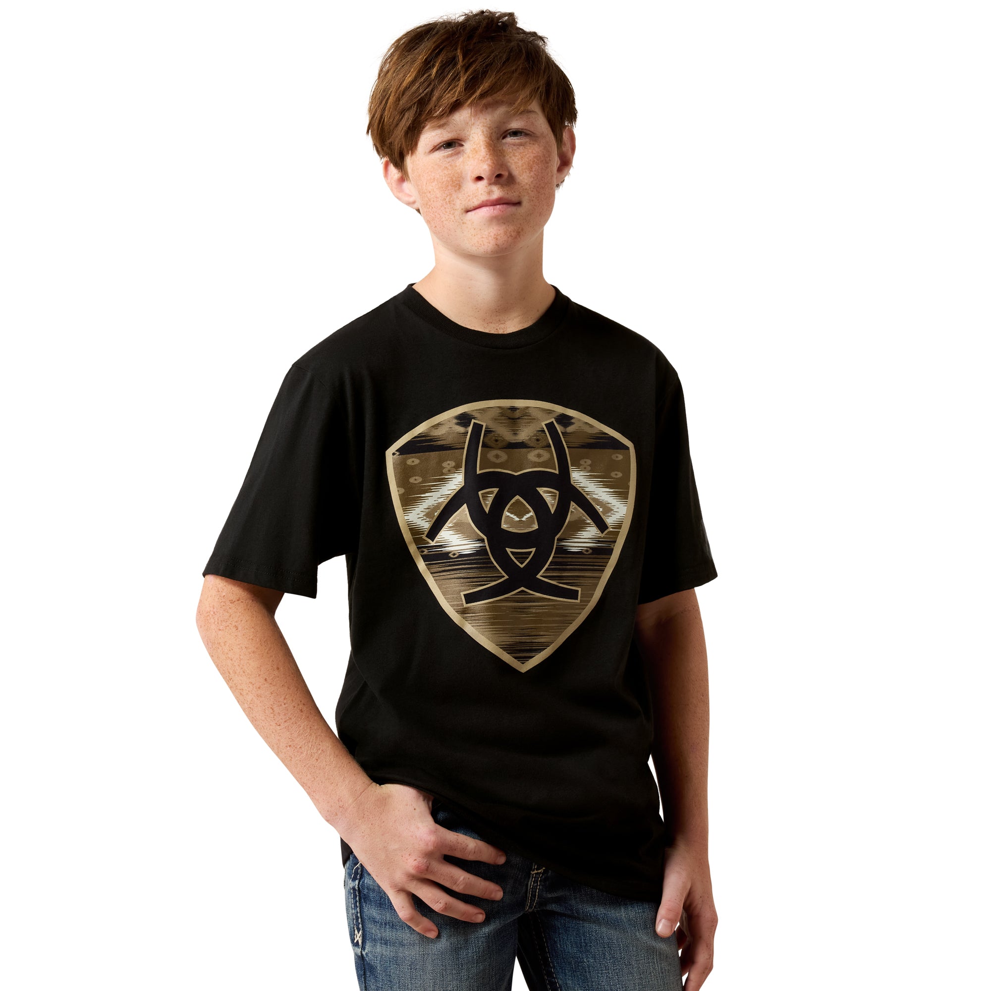 Ariat Black Cojiba Serape Boys T-Shirt 10080683
