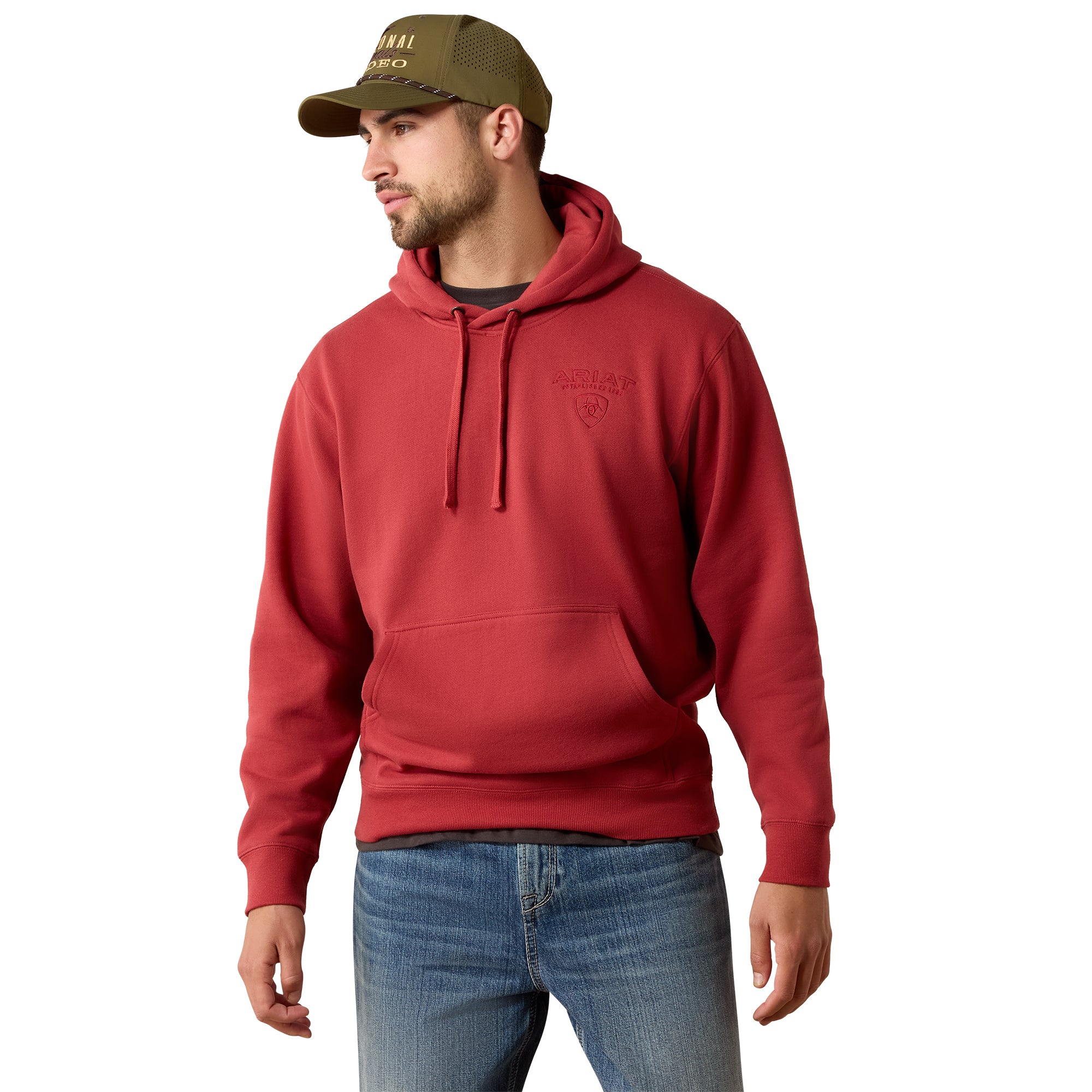 Ariat Brick Red Archstar Men's Hoodie 10079524