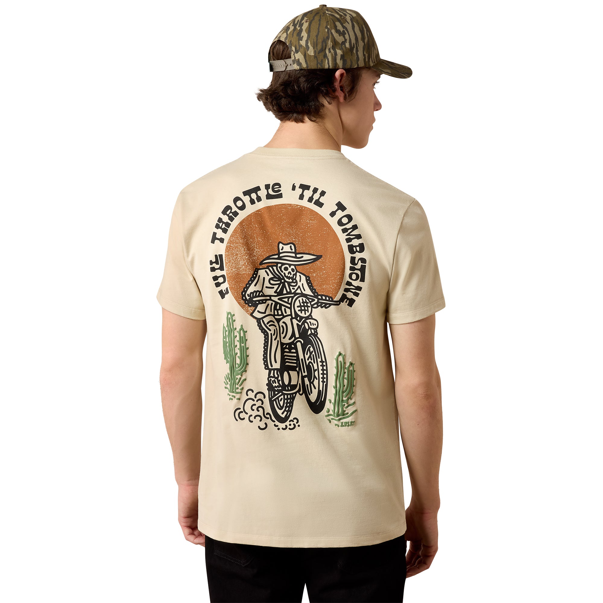 Ariat Natural Full Throttle Men's T-Shirt 10080590