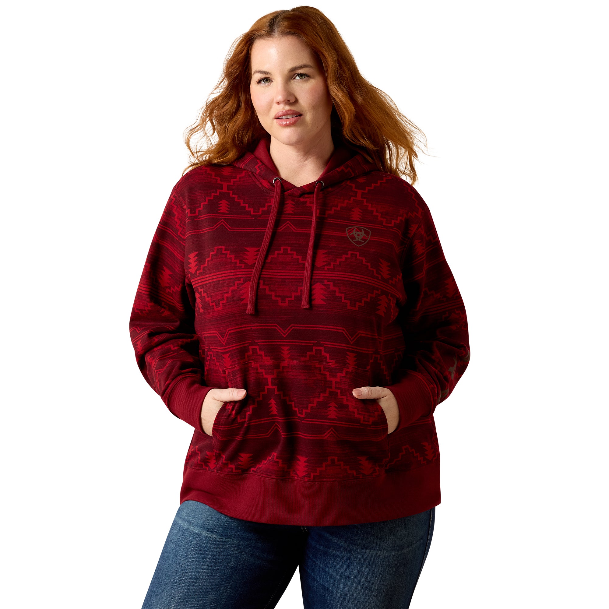 Ariat Rockwell Print Logo 2.0 Women's Printed Hoodie 10079449