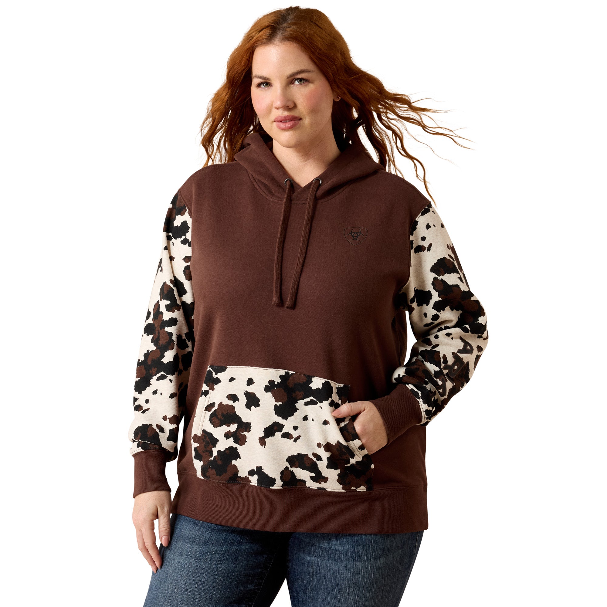 Ariat Chicory Print Ariat Logo 2.0 Women's Printed Hoodie 10079635