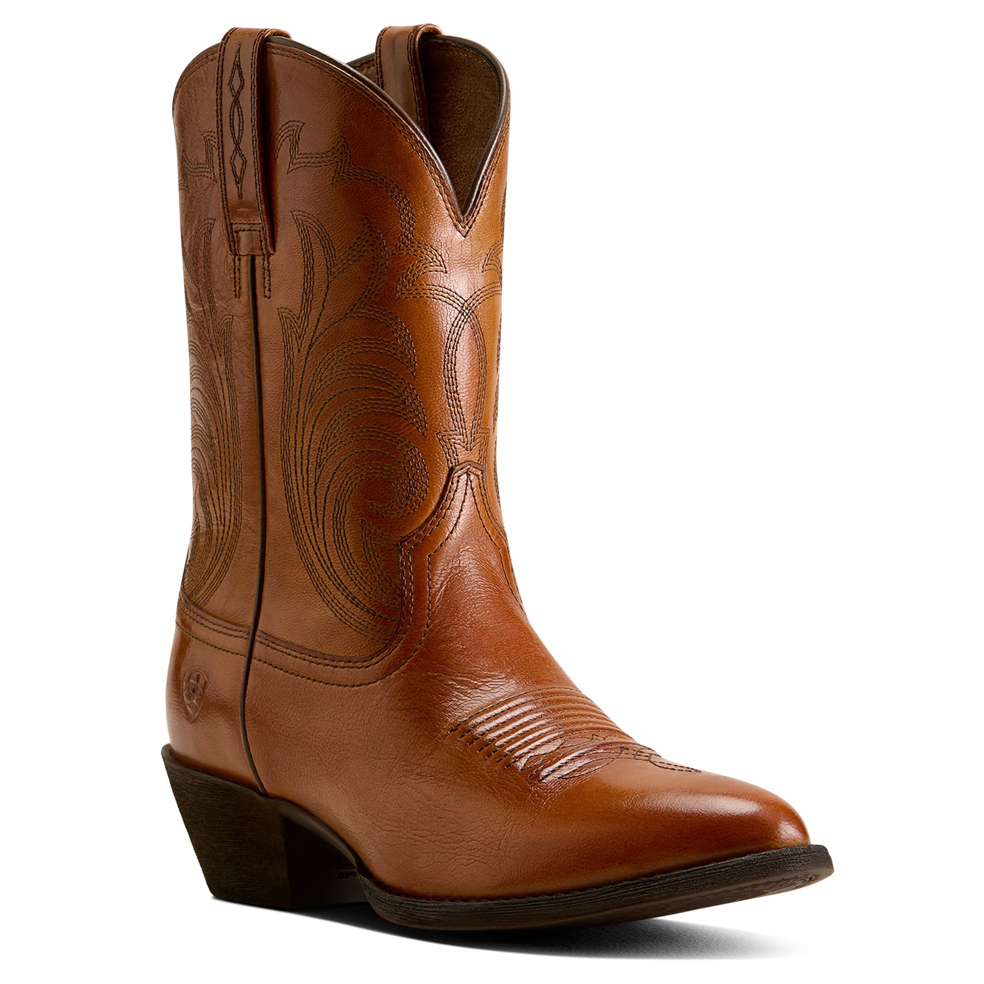 Ariat Dressy Cognac Heritage Noir Women's R Toe Western Boots 10080379