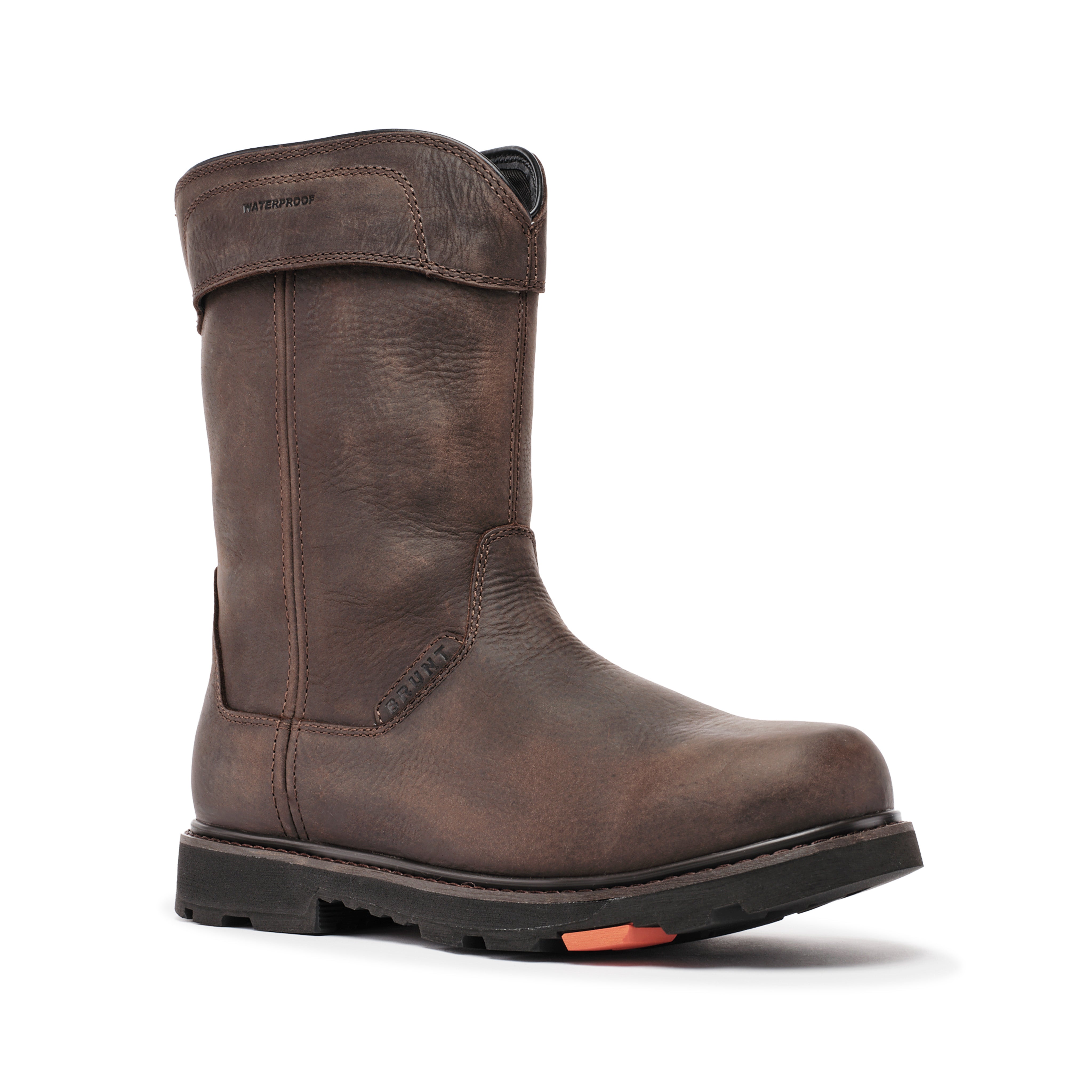 Brunt 10 Inch Waterproof Comp Toe Men's Pull On Workboots BRF20016-004