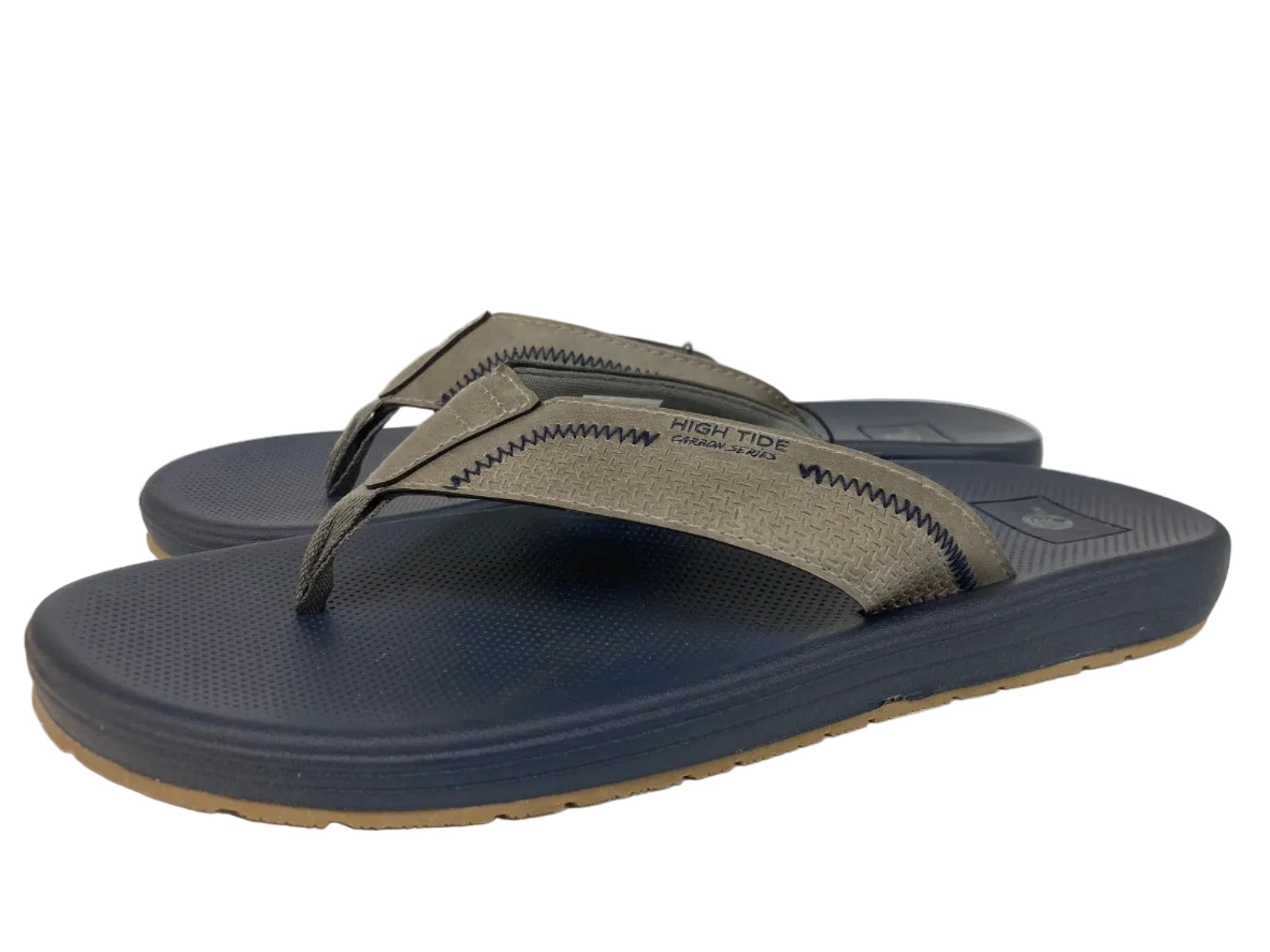 High Tide Navy Men's Toe Post Sandals HC-M127N
