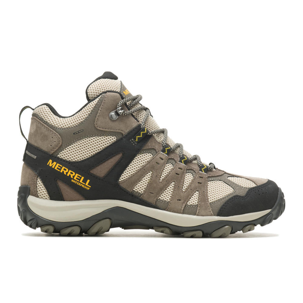 Merrell Boulder/Old Gold Accentor 3 Mid Waterproof Men's Hiking Boots J037143Z