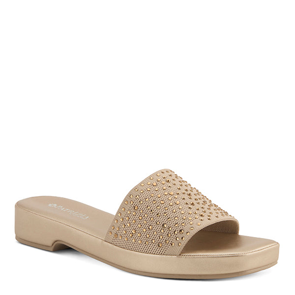 Patrizia by Spring Step Soft Gold Jomarie Women's Sandals JOMARIE-SGLD