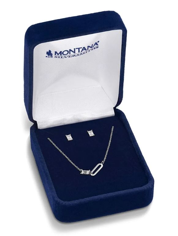 Montana Silversmiths Modern Muse Crystal Jewelry Set JS6624