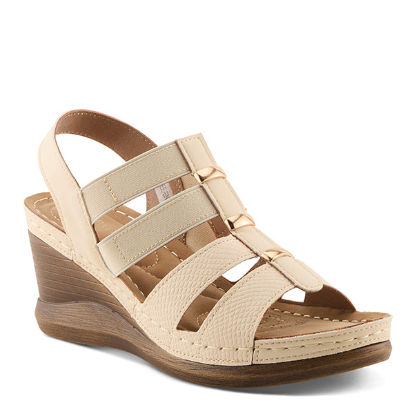 Patrizia by Spring Step Bone Jurnee Women's Sandals JURNEE-BNE