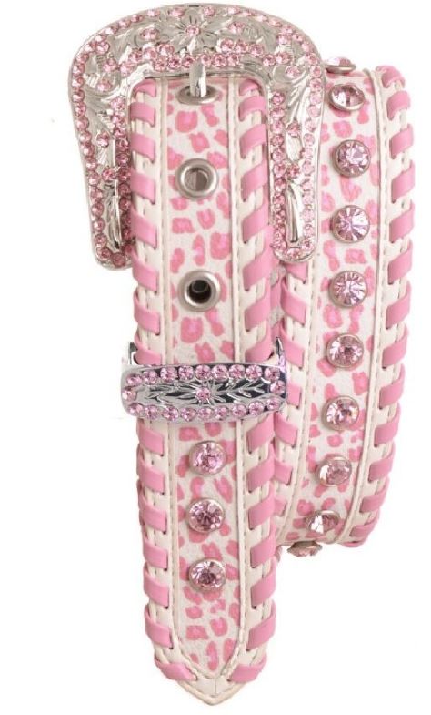 Kamberley Pink Glitz Girls Belt K523