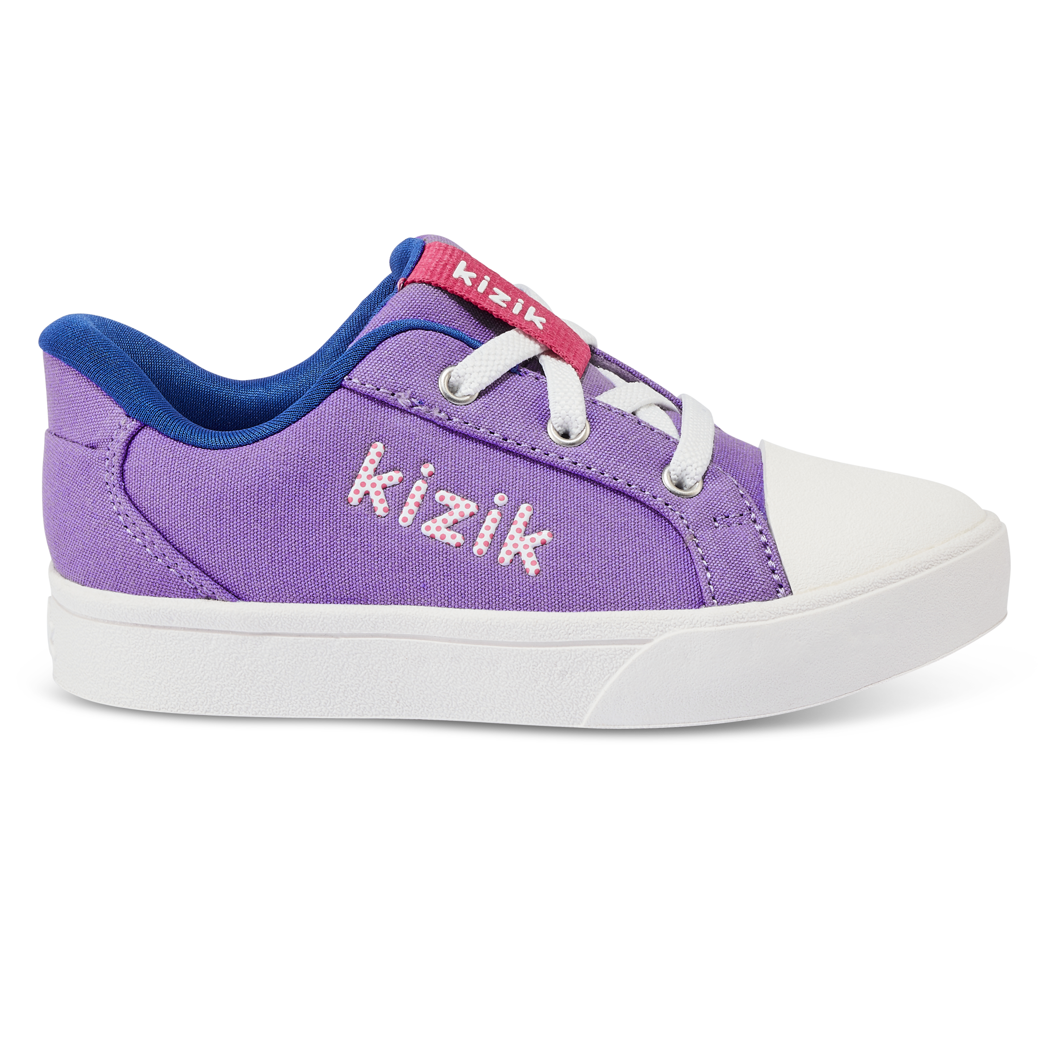 Kizik Paisley Purple Brewster Toddler Kids' Slip In Sneakers KBREPP