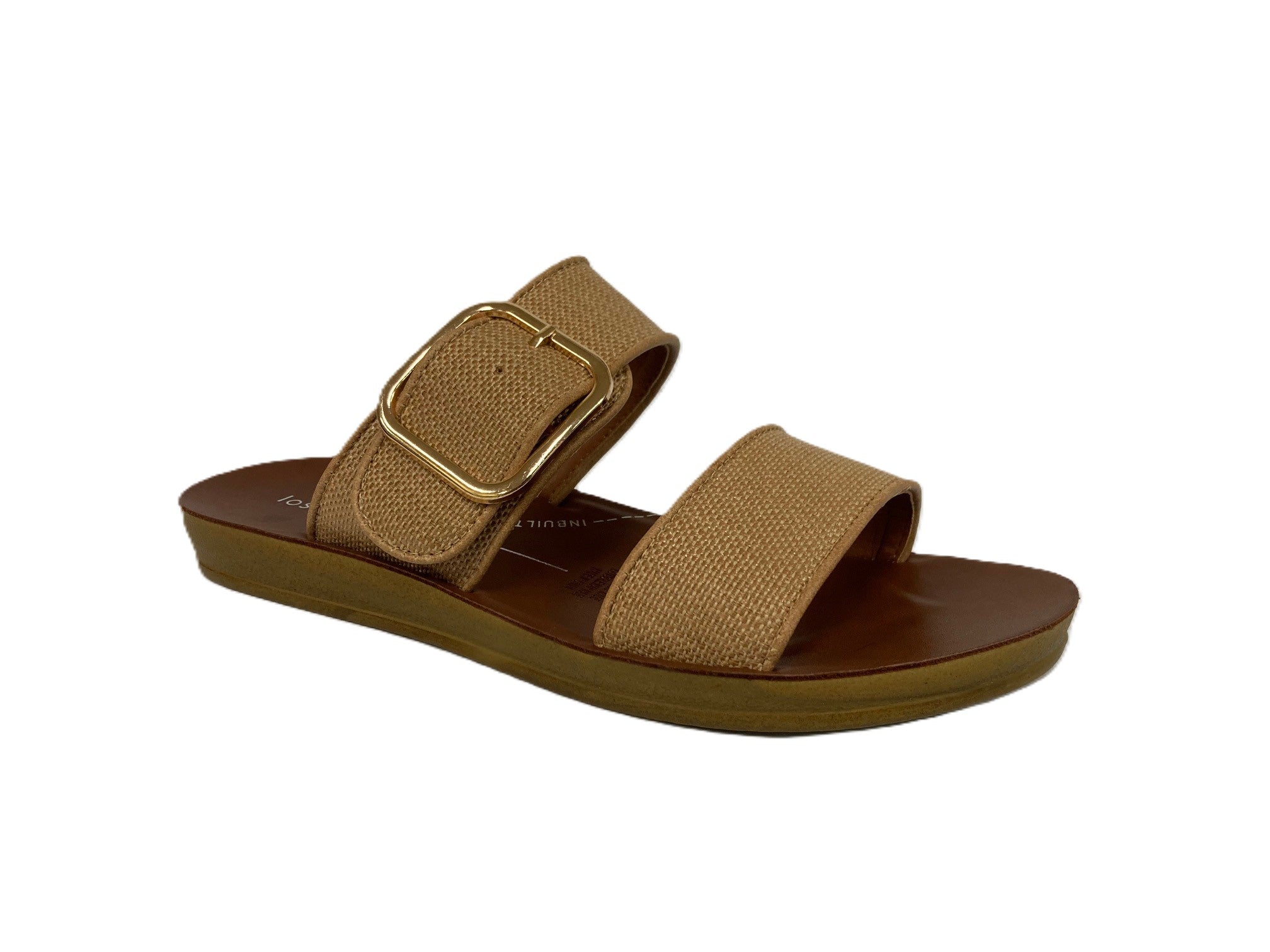 Los Cabos Caramel Raffia Doti Women's Sandals L2312-246