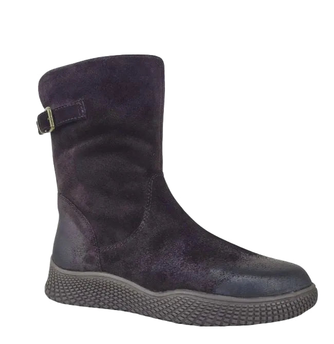 Salvia Cafe Louise Women's Waterproof Suede Mid Boots LOUISE-CAFE