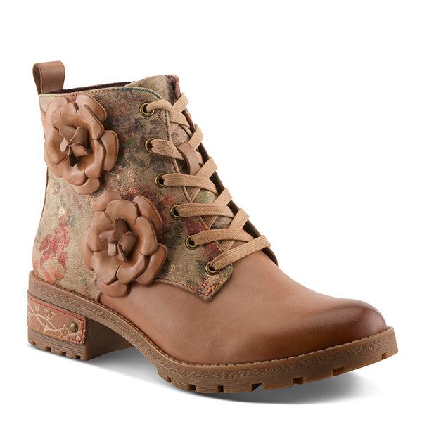 L'Artiste Beige Multi Martinela Women's Boots MARTINELA-BGE