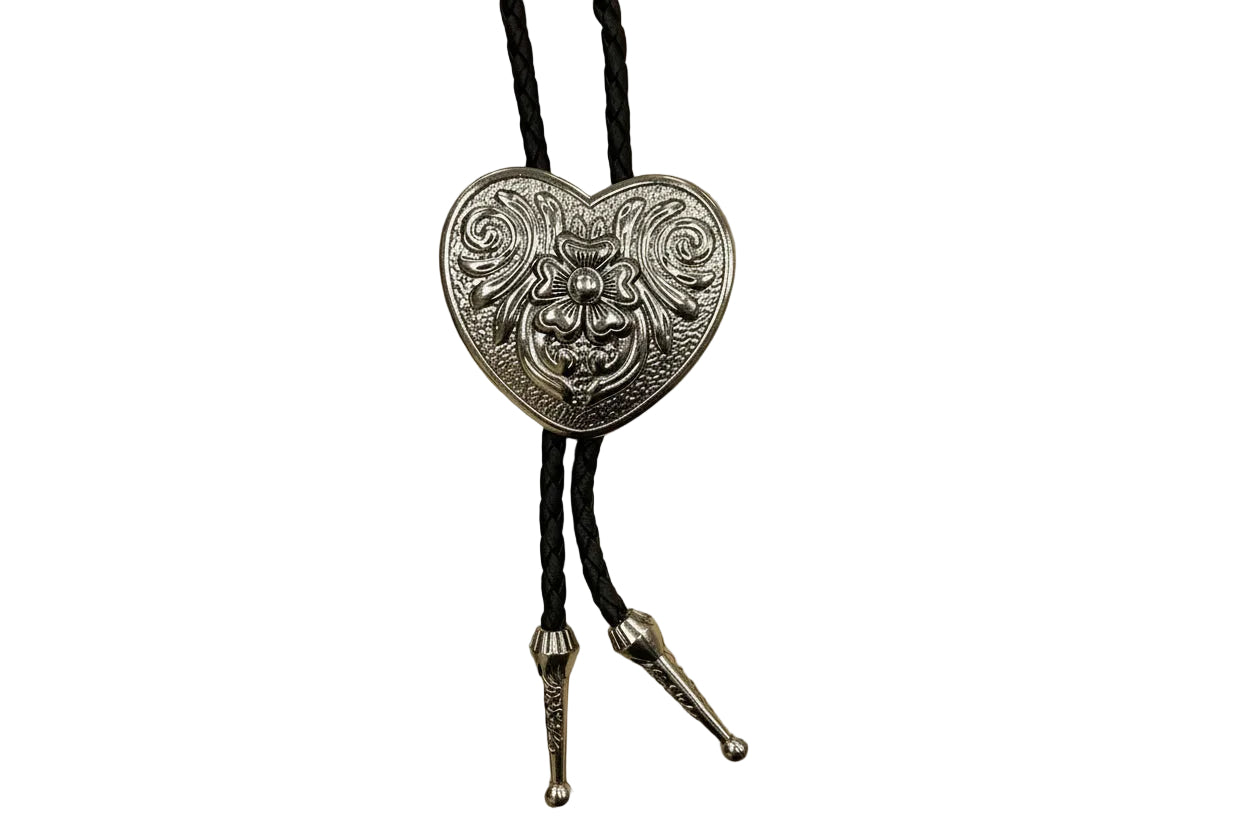 Lebo's Silver Heart Bolo MB16