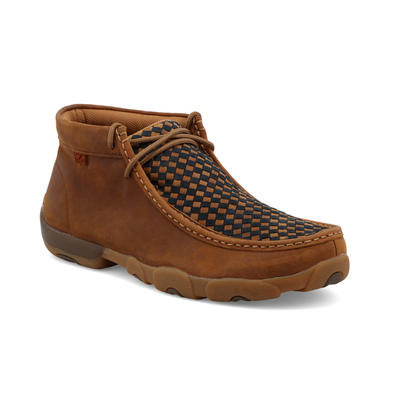 Twisted X Oiled Saddle & Midnight Men's Chukka Driving Moc MDM0057
