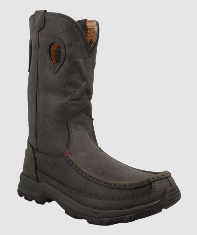 Twisted X Steel Grey 11 Inch Men's Pull On Hiker Boot MHKB004