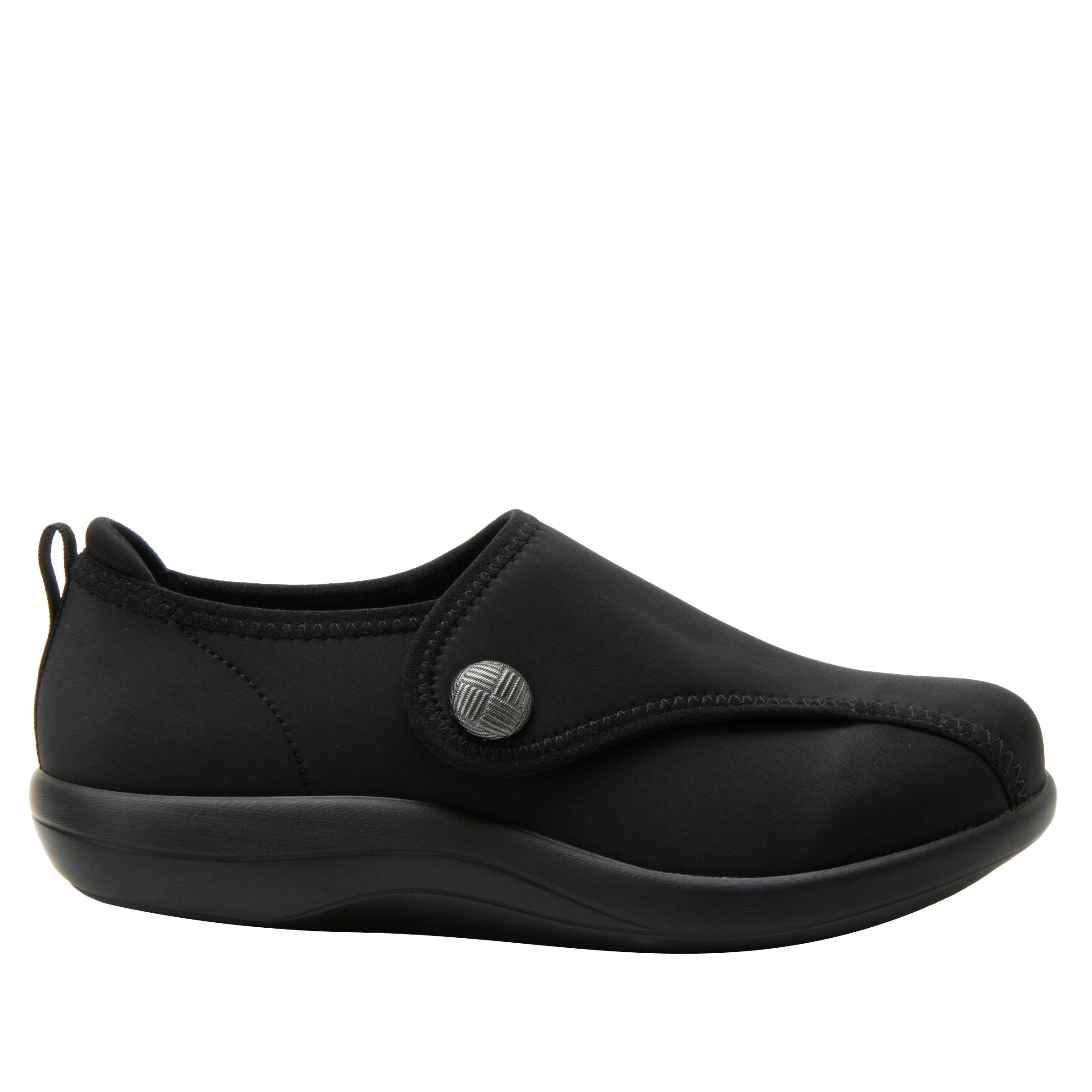 Alegria Black Marilynn Women's Wide Width Stretch Shoes MRY-8214