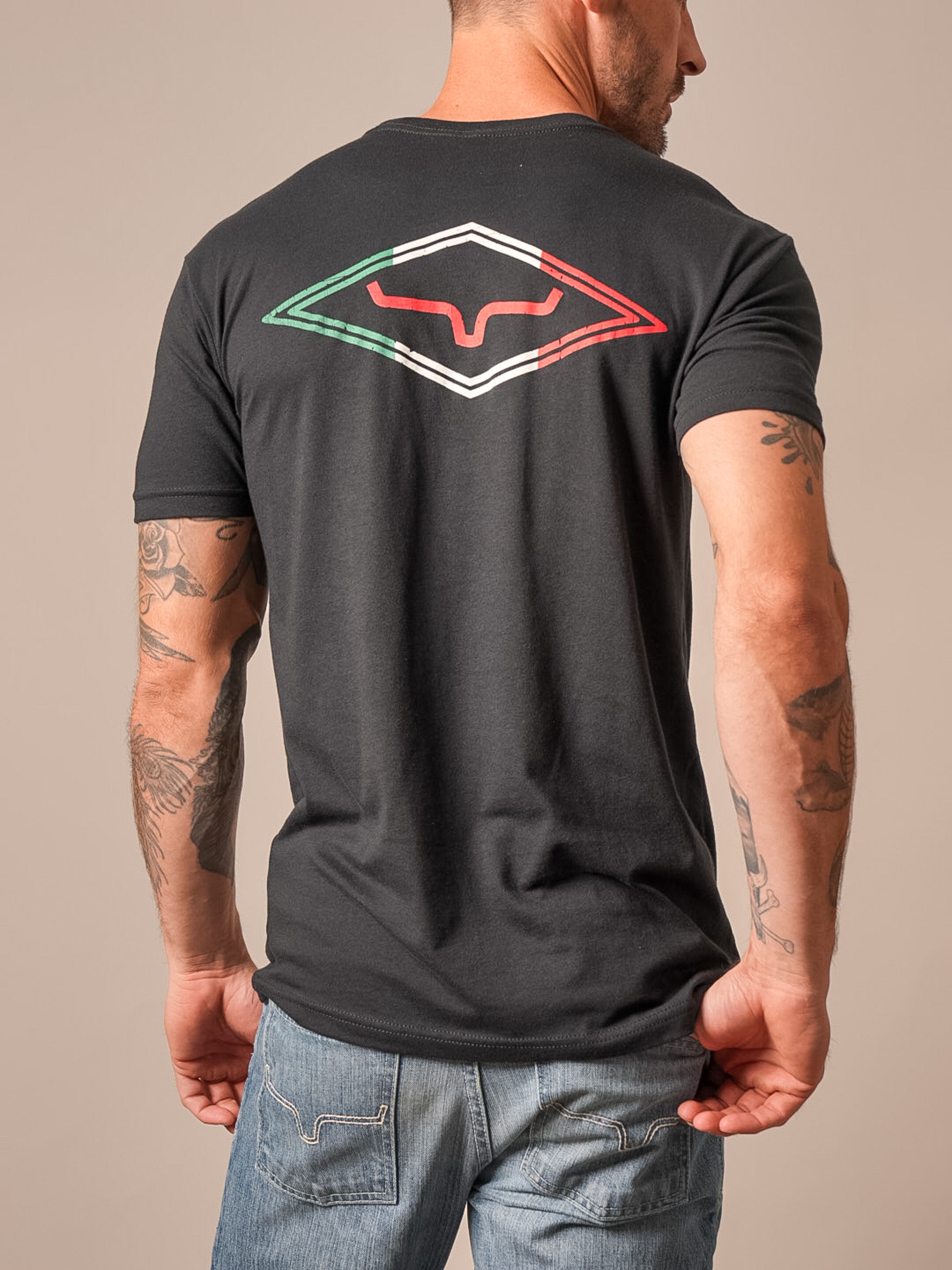 Kimes Ranch Black Tredwell Graphic T-Shirt MSH0000172-BLK