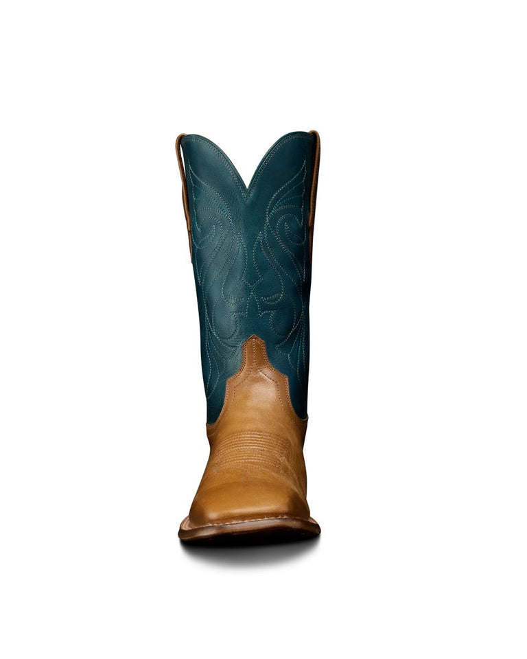Tecovas Tan/Teal Maggie Women display picture 1