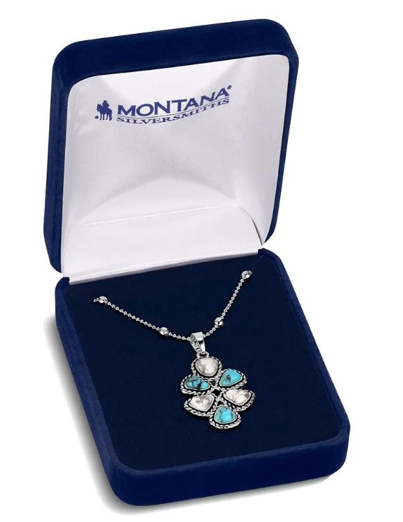 Montana Silversmith Dakota Skies Turquoise Necklace NC6609