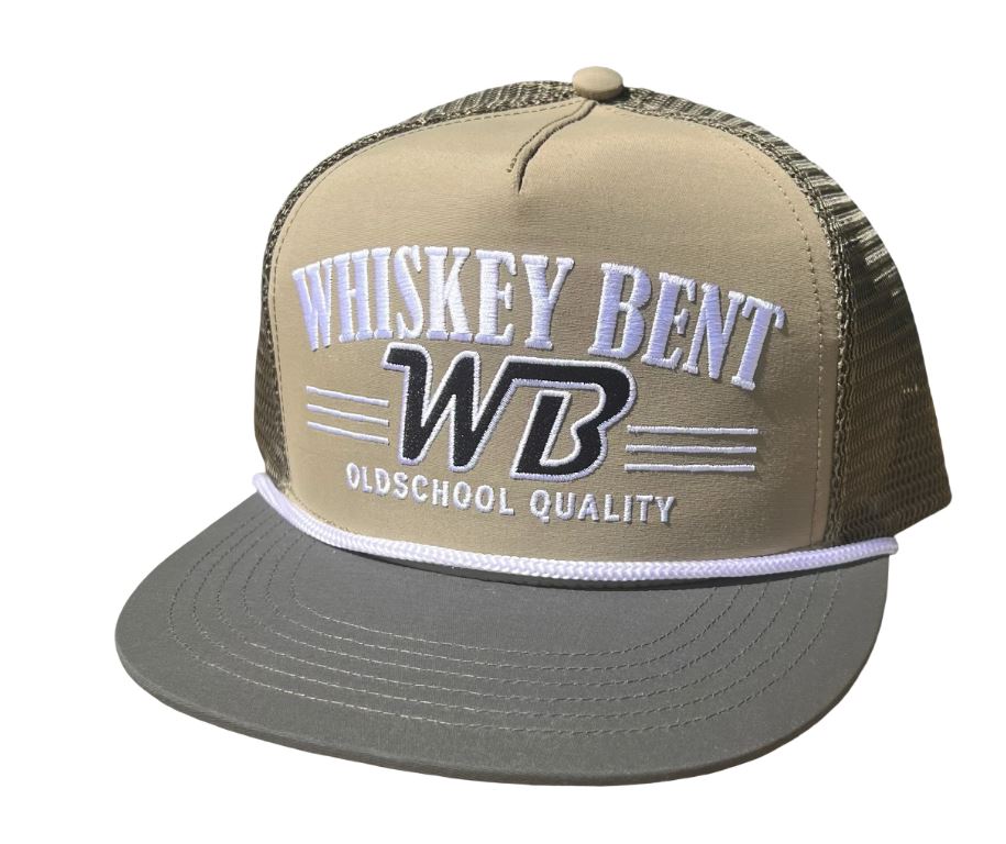 Whiskey Bent Old School WB Snapback Cap OLD SCHOOL WB
