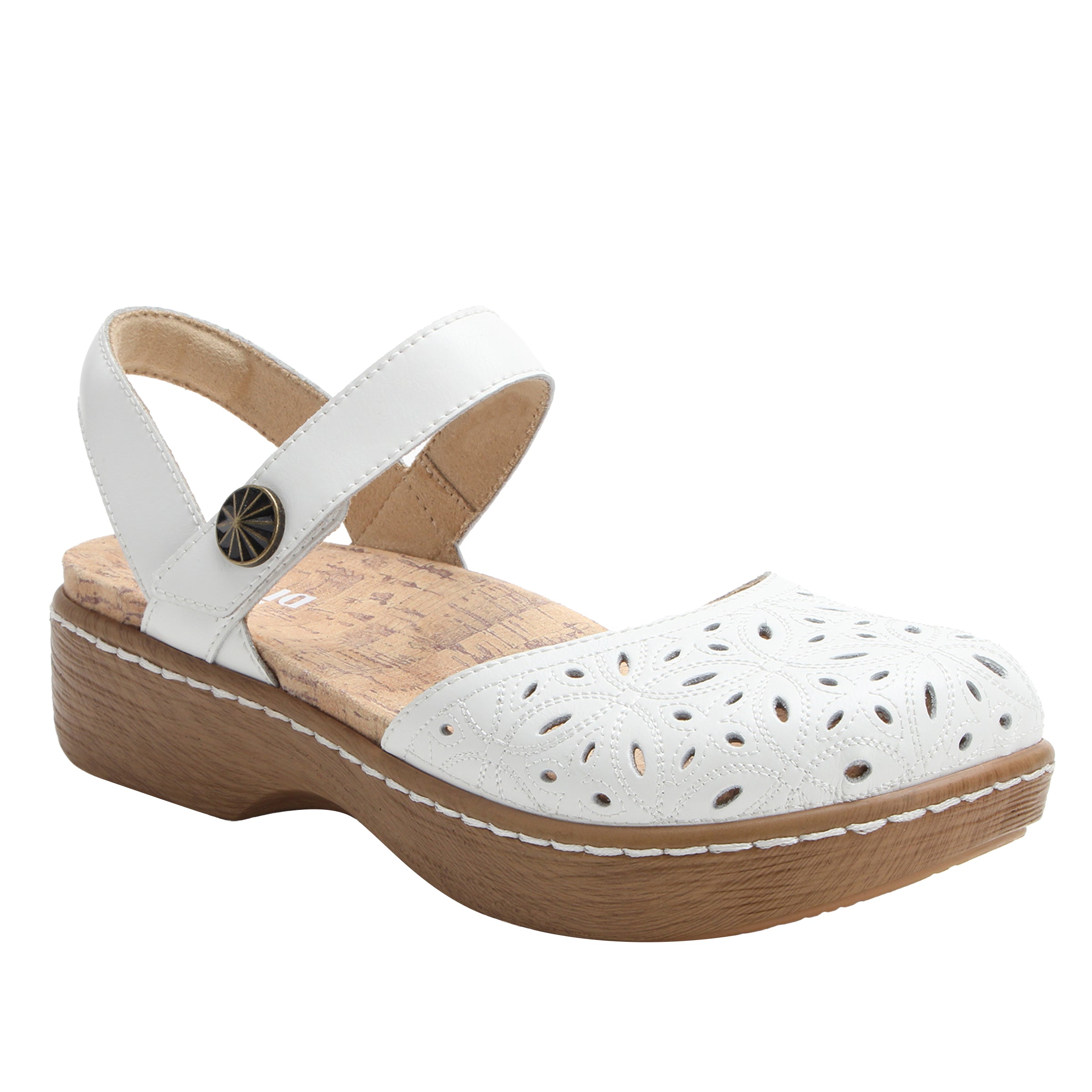 Alegria Opal White Breeze Women's Shoes OPA-6455