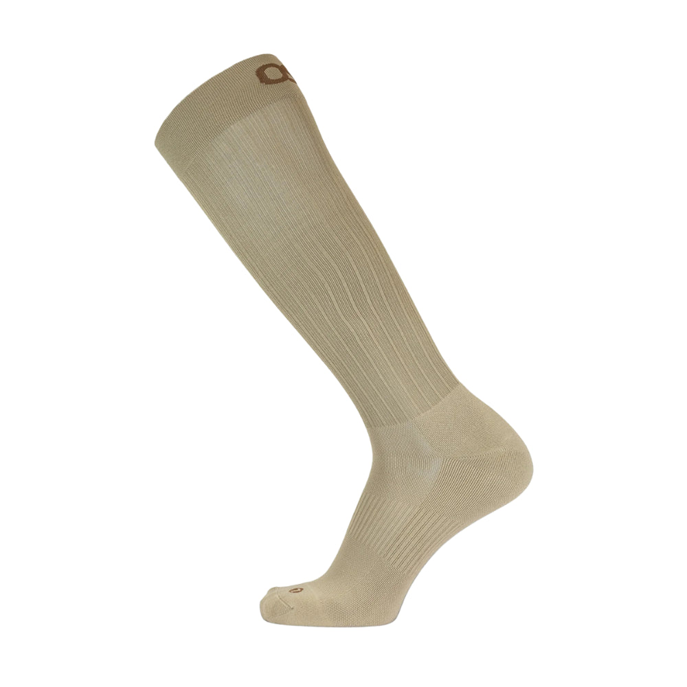 OS1st Natural TS5 Wellness Compression Travel Socks (Over the Calf) OS1-4134-NAT