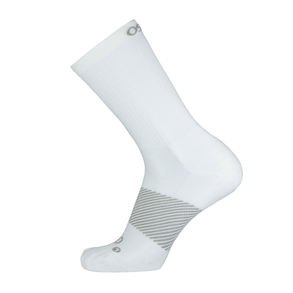 OS1st White Wicked Comfort Crew Socks OS1-9634-WHITE