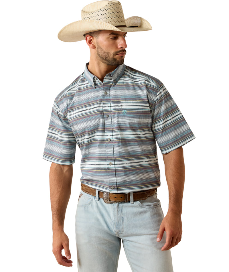 Ariat Excalibur Serape Stripe Pauline Mens Classic Fit Shirt 10071732