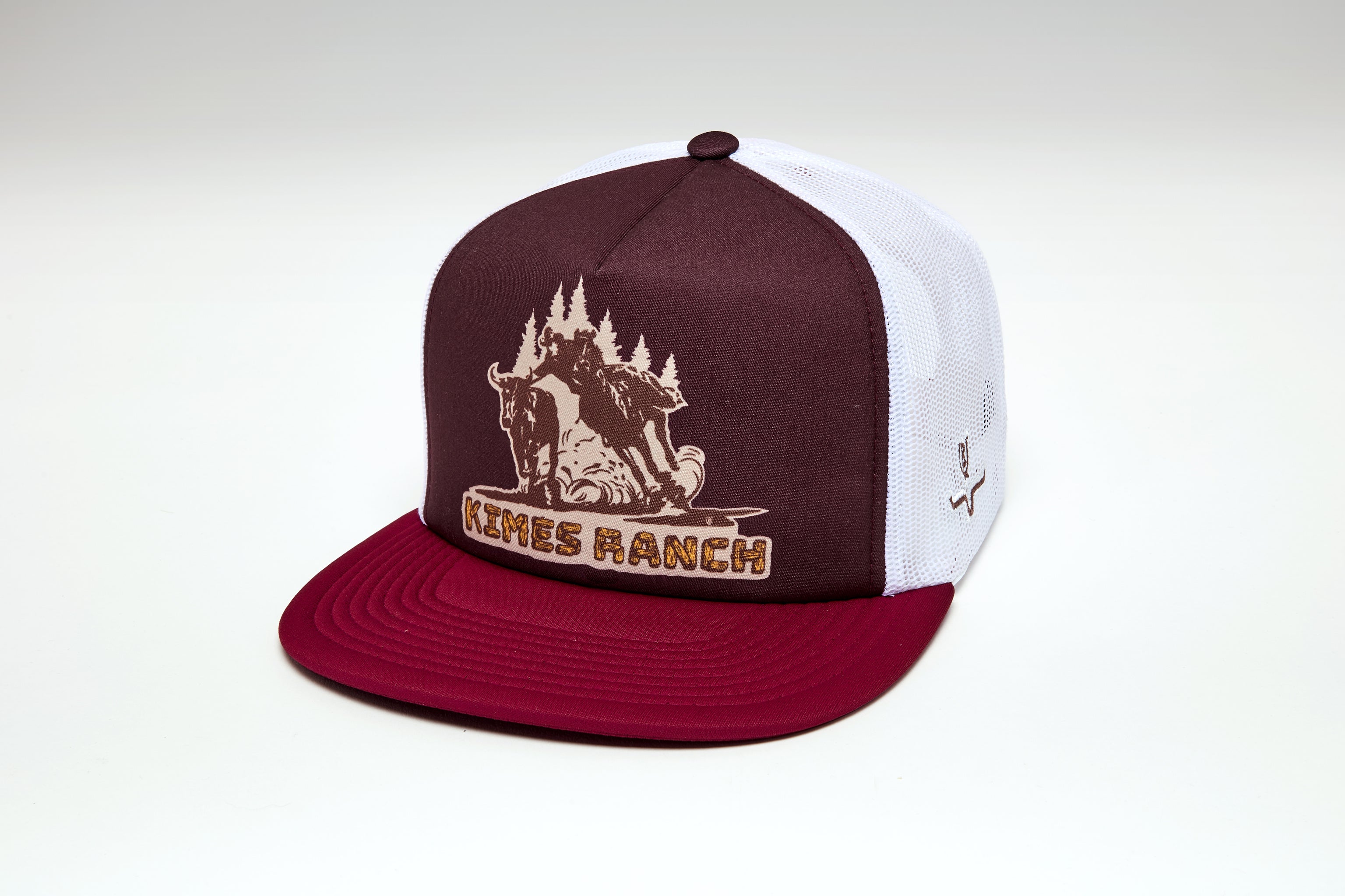 Kimes Ranch Burgundy Pocco Hat UHA0000241 BURG