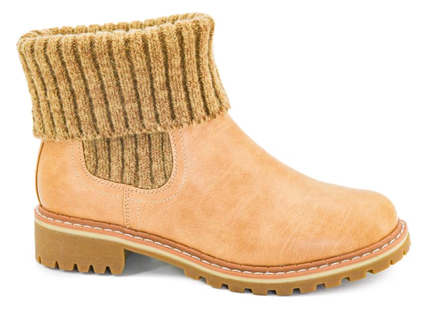 Corky's Caramel Quiver Wiomen's Rount Toe Boots 80-0301-CARAMEL