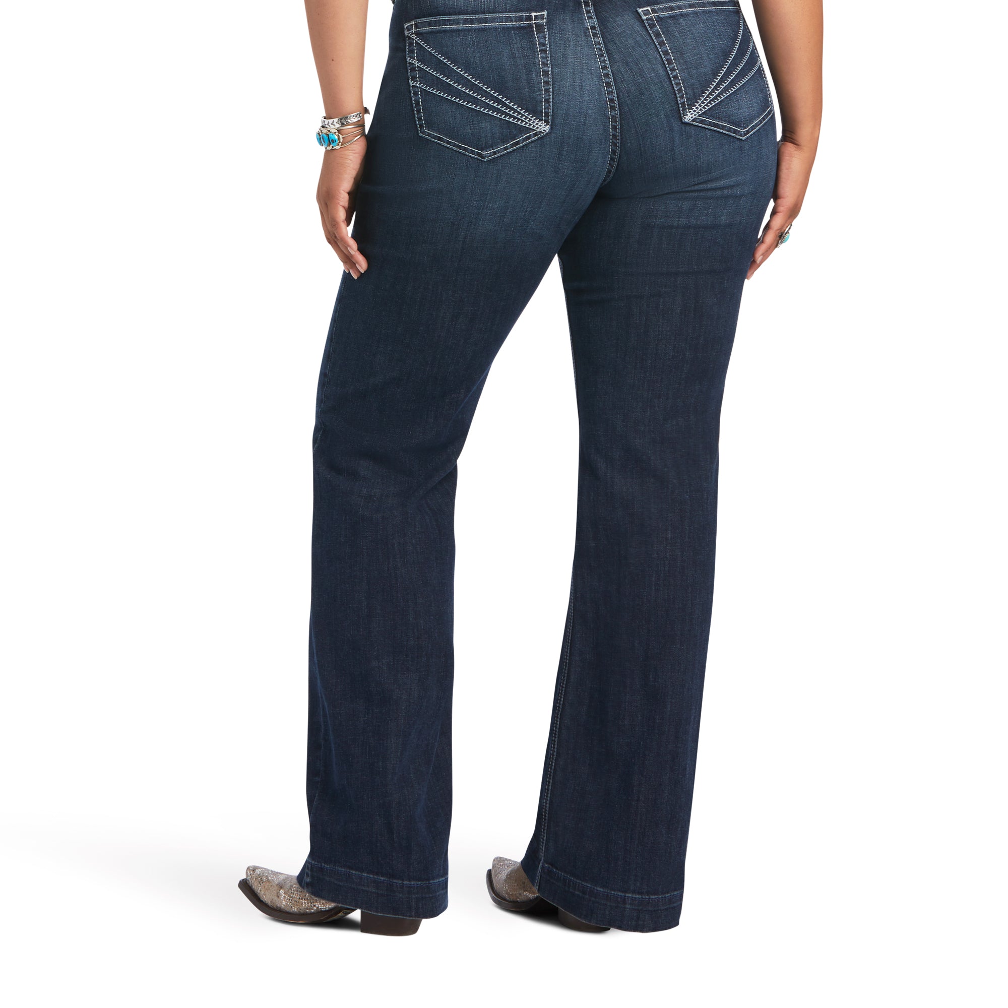 Ariat Missouri Trouser Perfect Rise Aisha Wide Leg Women's Jeans 10040806