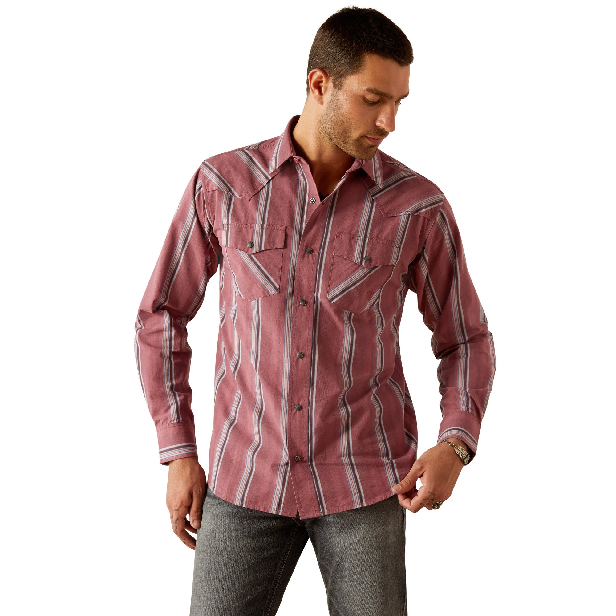 Ariat Humphrey Retro Fit Men's Long Sleeve Snap Shirt 10054707