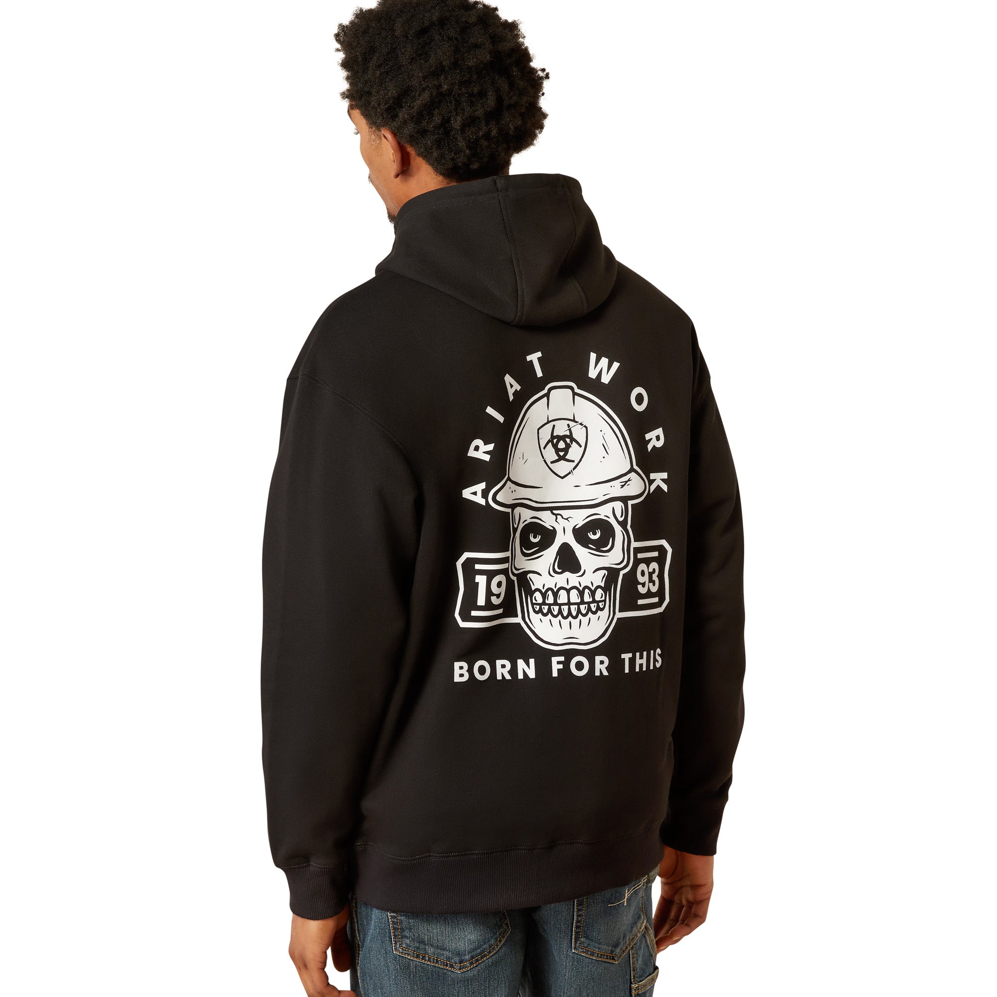 Ariat Black Rebar Workman Hardhead Men's Hoodie 10054475