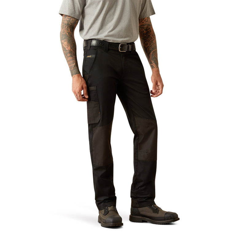 Ariat Men's Rebar M8 Modern DuraStretch Cargo Pant Black / 40 / 30 Inseam Ariat Men's Rebar M8 Modern DuraStretch Cargo Pant Black / 40 / 30 Inseam