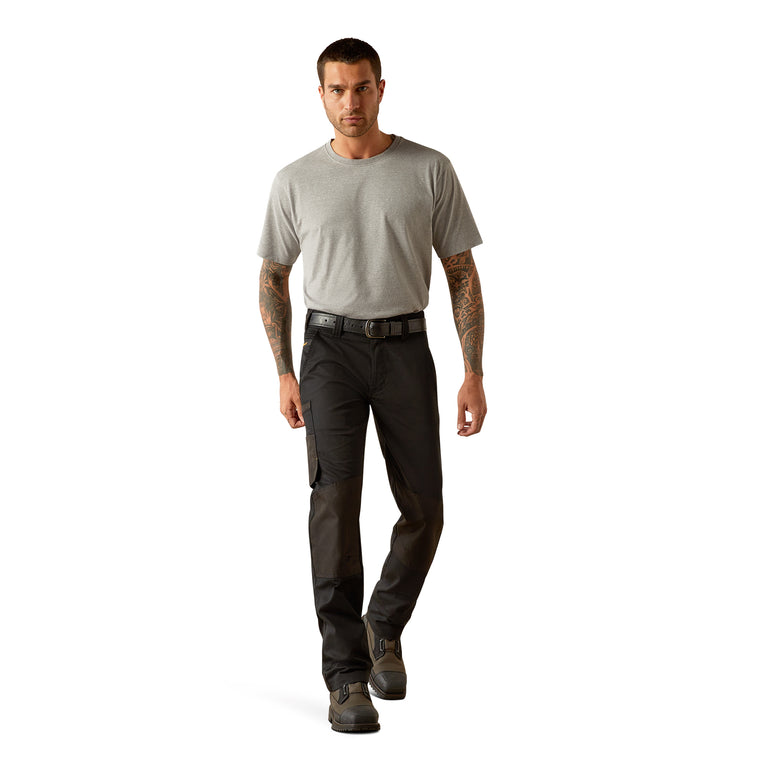 Ariat Men's Rebar M8 Modern DuraStretch Cargo Pant Black / 40 / 30 Inseam Ariat Men's Rebar M8 Modern DuraStretch Cargo Pant Black / 40 / 30 Inseam
